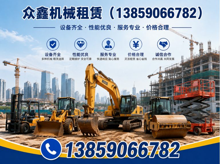 连江县众鑫机械租赁展示图